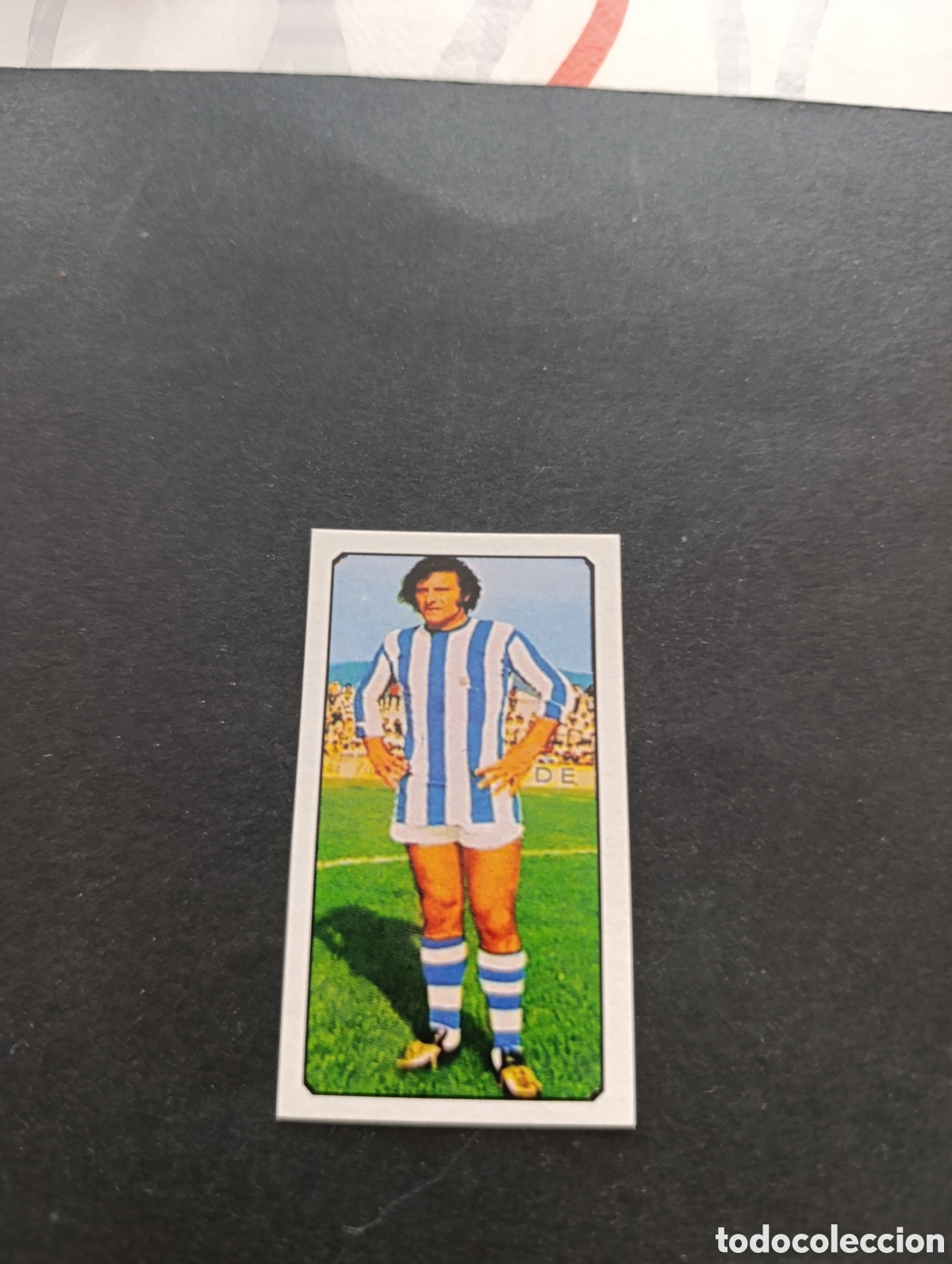 Fu&szlig;ball-Sticker: Cromo Uranga Real Sociedad Liga Este 77 78, ampliaci&oacute;n de la colecci&oacute;n.