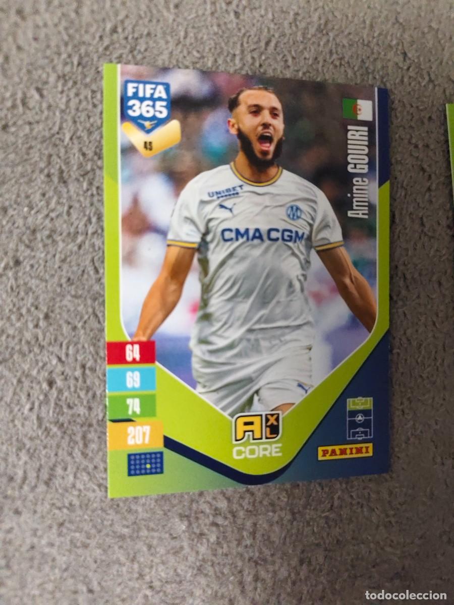 Fu&szlig;ball-Sticker: 45 365 ADRENALYN 26 27 AMINE GOUIRI OLYMPIQUE MARSELLA BASE CARD CORE 2026 2027 FIFA PANINI AAV