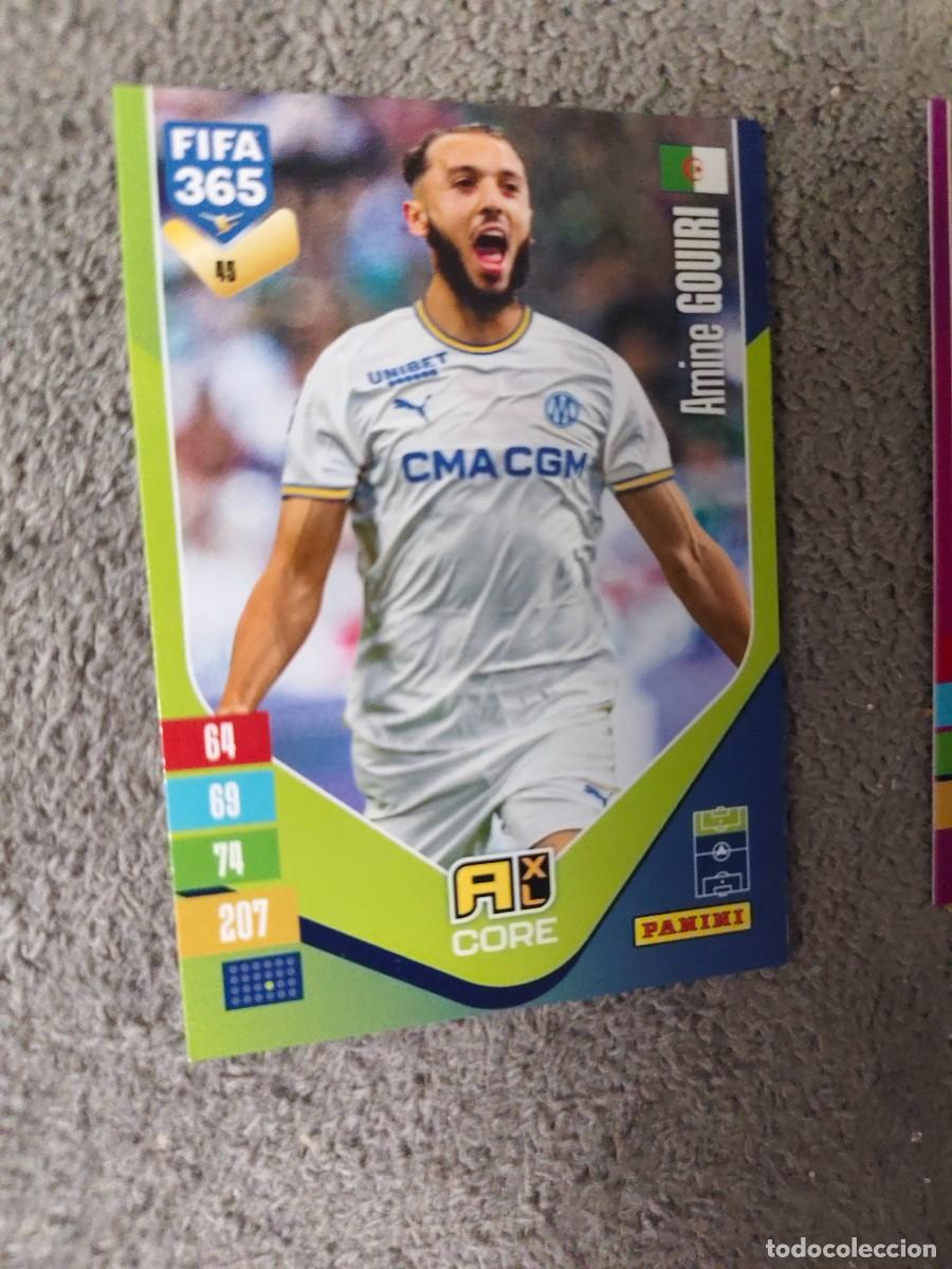 Fu&szlig;ball-Sticker: 45 365 ADRENALYN 26 27 AMINE GOUIRI OLYMPIQUE MARSELLA BASE CARD CORE 2026 2027 FIFA PANINI AAV