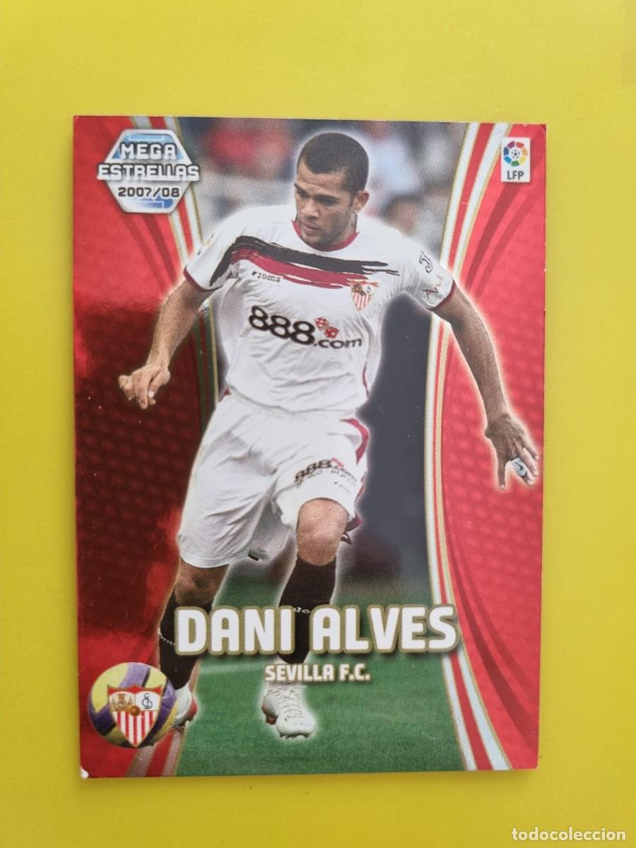 Fu&szlig;ball-Sticker: CROMO FUTBOL MEGACRACKS 365 DANI ALVES SEVILLA MEGA ESTRELLAS 07 08 2007 2008 AR1026