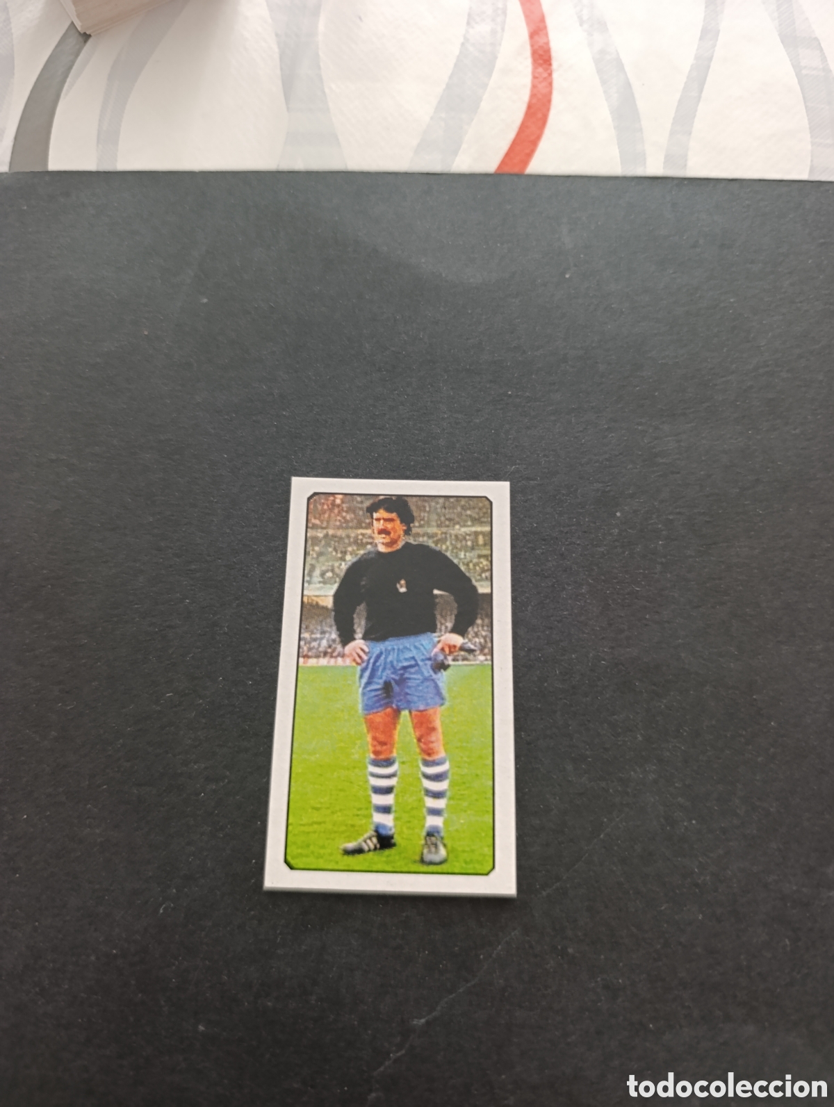 Cromos de Futebol: Cromo Cendoya Real Sociedad Liga Este 77 78, ampliaci&oacute;n de la colecci&oacute;n.