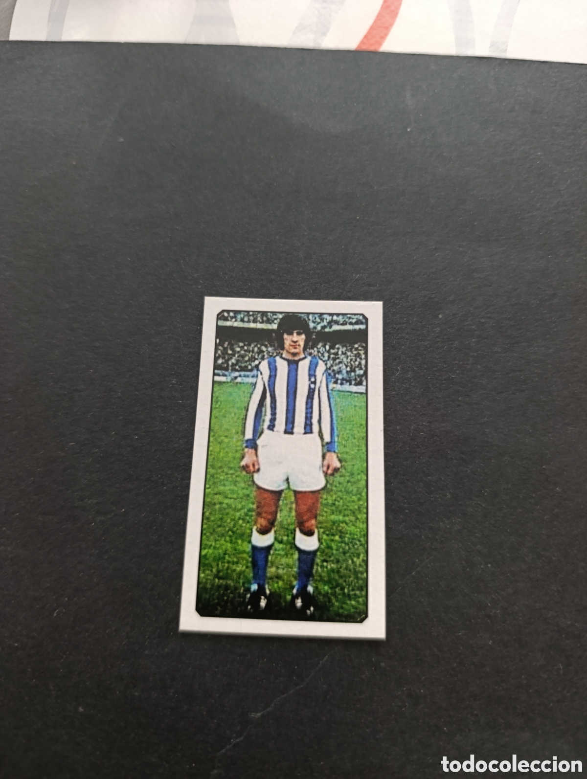 Cromos de f&uacute;tbol: Cromo Gajate Real Sociedad Liga Este 77 78, ampliaci&oacute;n de la colecci&oacute;n.