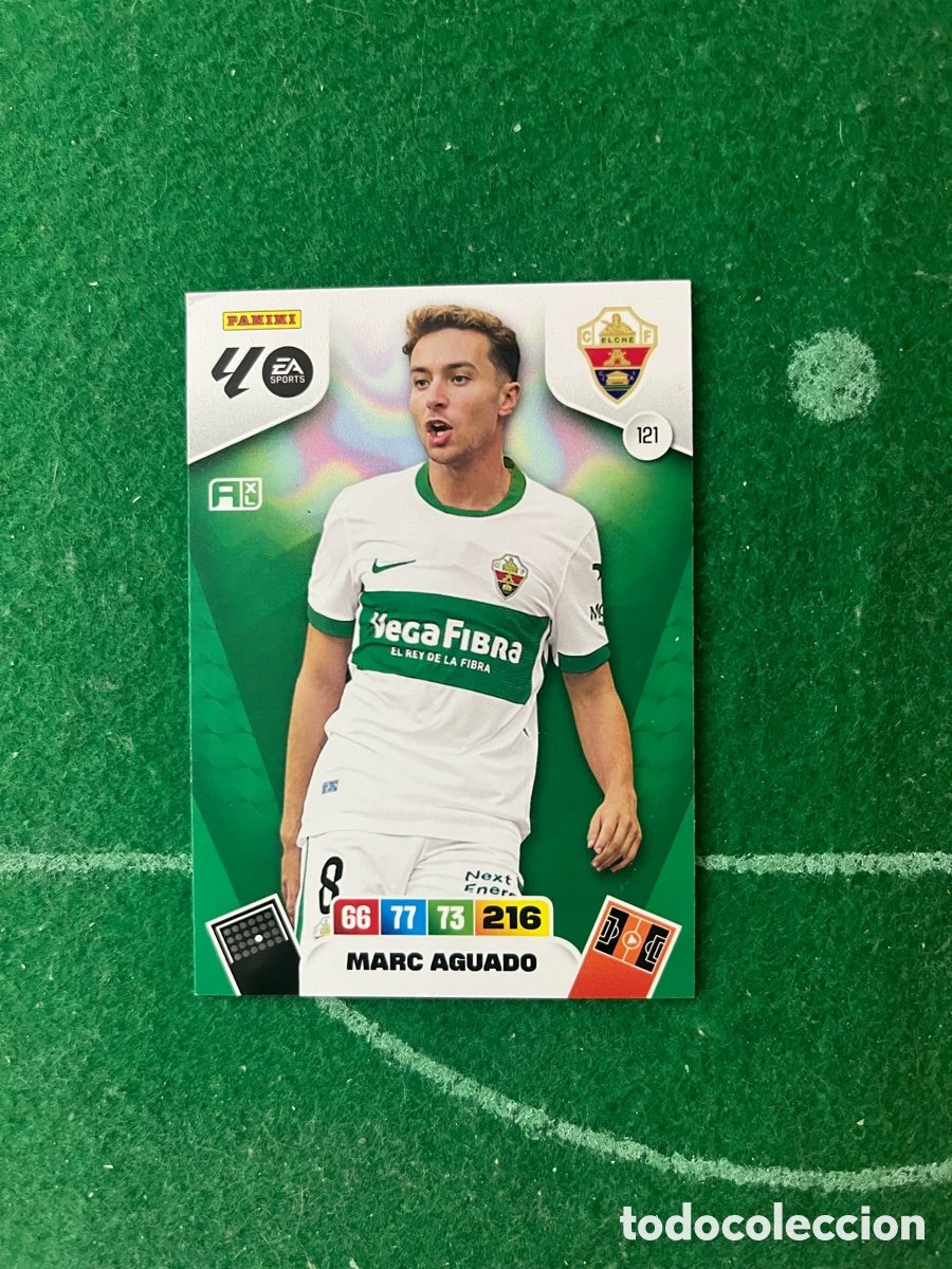 Cromos de f&uacute;tbol: 121 MARC AGUADO ELCHE ADRENALYN 2025 2026 PANINI