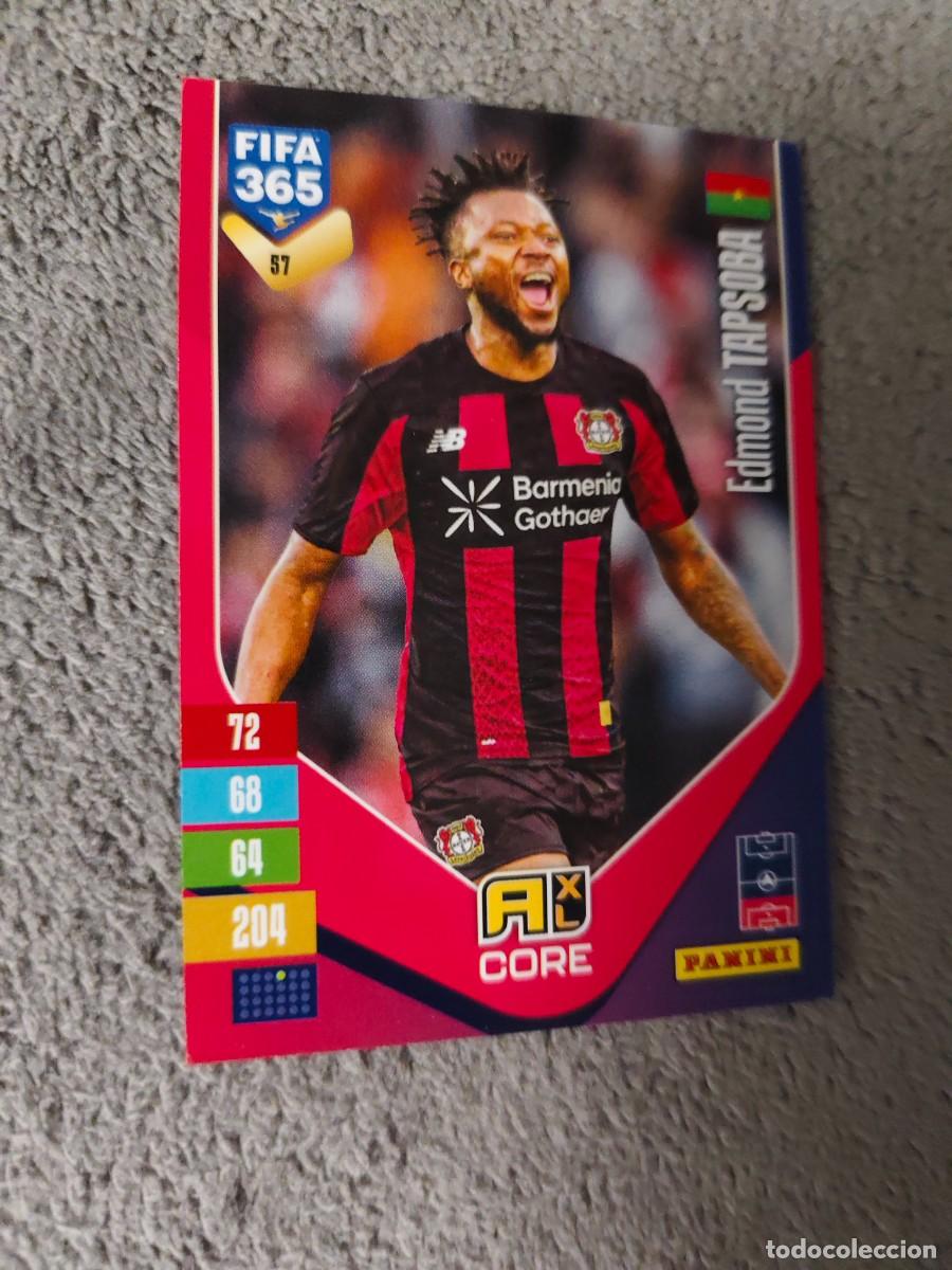 Football Stickers: 57 365 ADRENALYN 26 27 EDMOND TAPSOBA BAYER LEVERKUSEN BASE CARD CORE 2026 2027 FIFA PANINI AAV