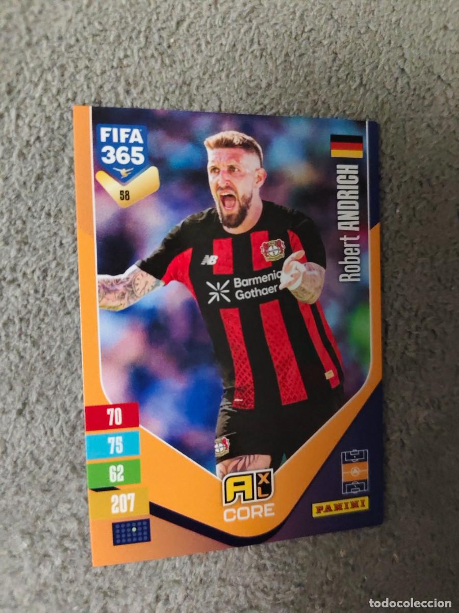 Football Stickers: 58 365 ADRENALYN 26 27 ROBERT ANDRICH BAYER LEVERKUSEN BASE CARD CORE 2026 2027 FIFA PANINI AAV