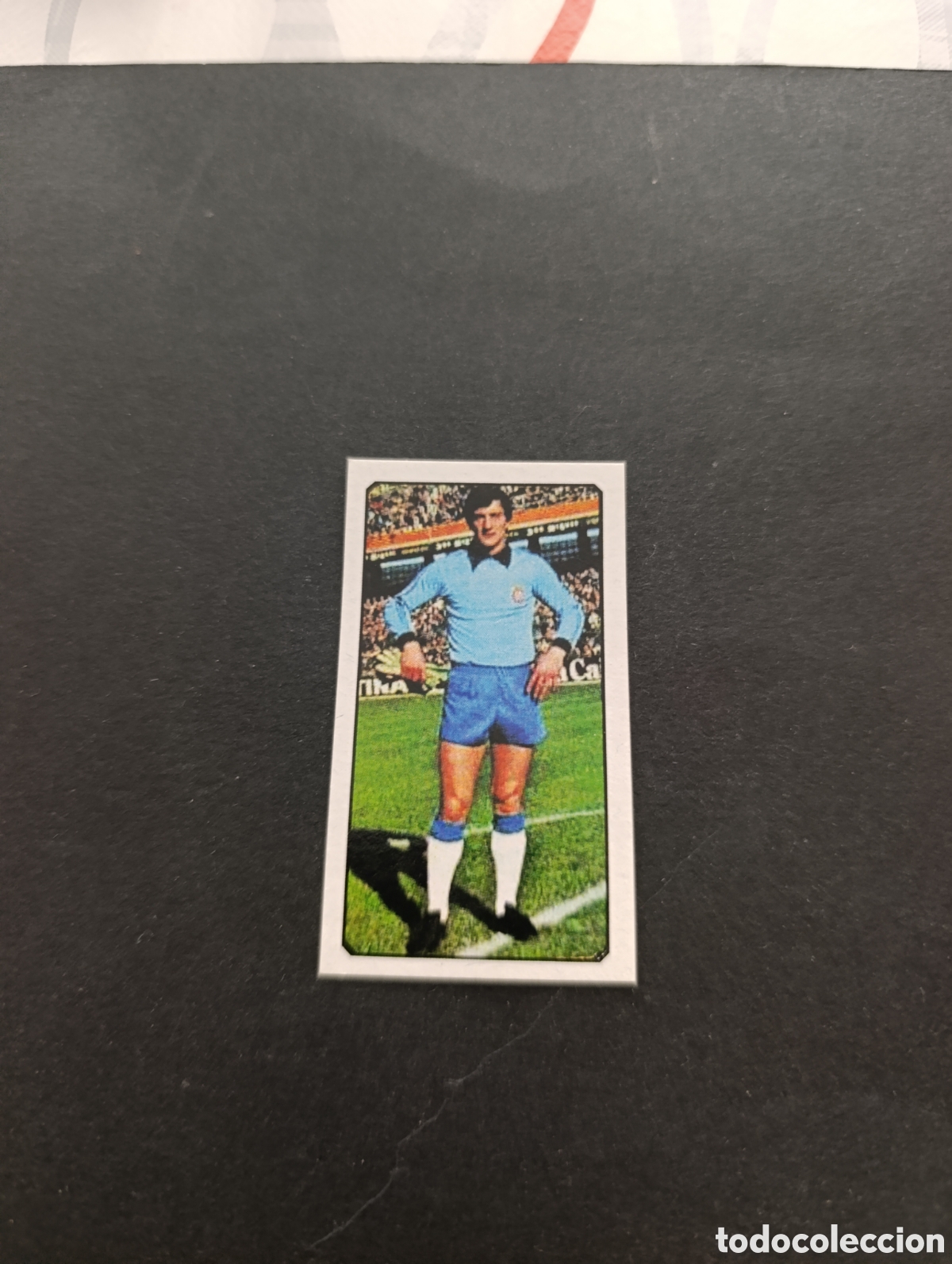 Football Stickers: Cromo Urruti RCD Espa&ntilde;ol Liga Este 77 78, ampliaci&oacute;n de la colecci&oacute;n.