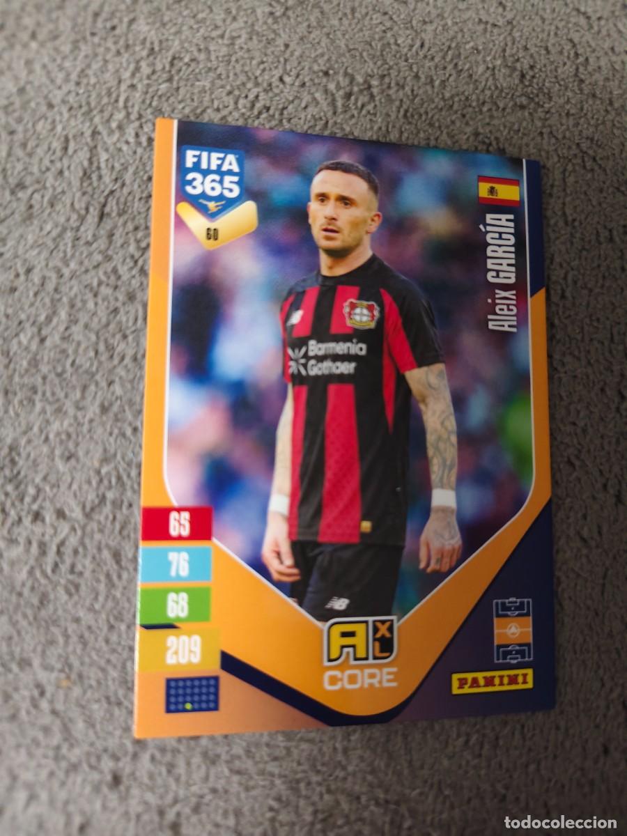 Football Stickers: 60 365 ADRENALYN 26 27 ALEIX GARC&Iacute;A BAYER LEVERKUSEN BASE CARD CORE 2026 2027 FIFA PANINI AAV