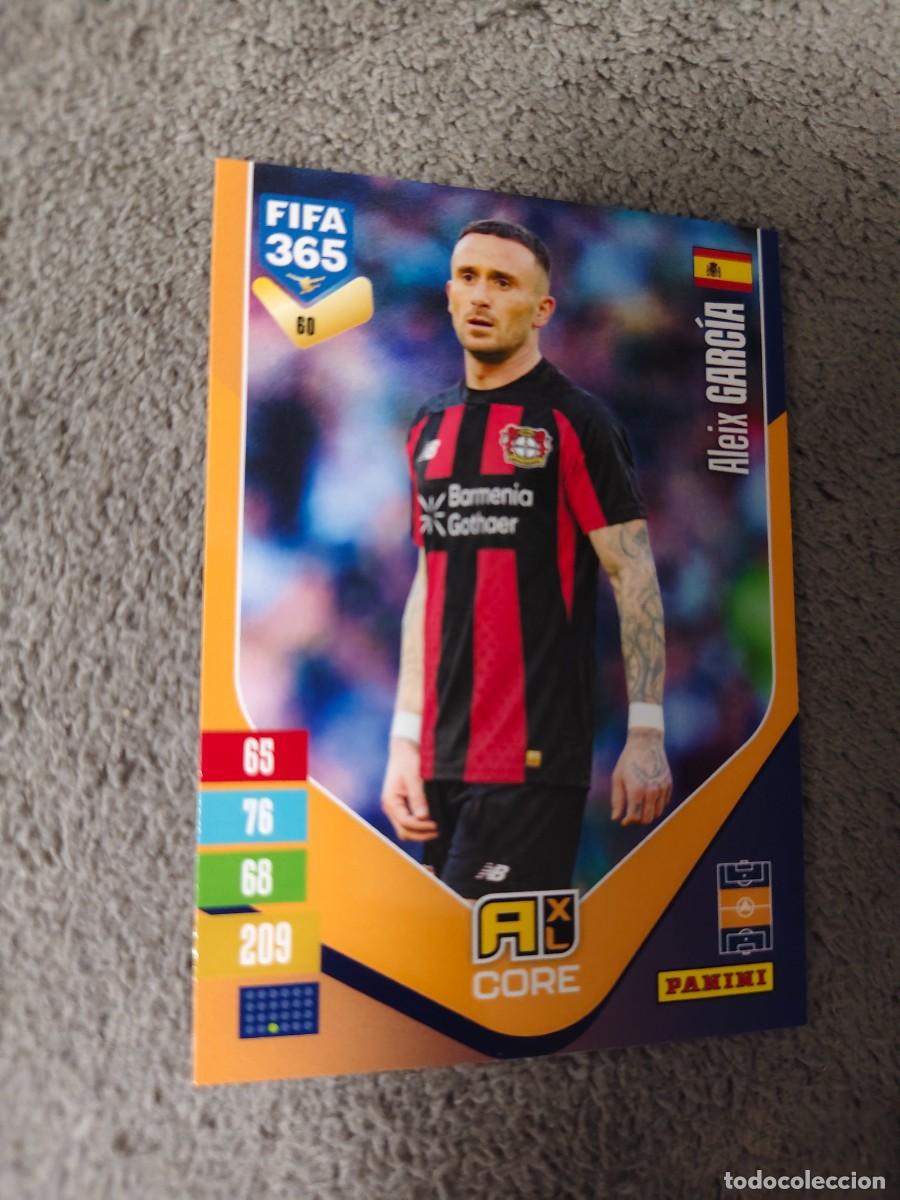 Football Stickers: 60 365 ADRENALYN 26 27 ALEIX GARC&Iacute;A BAYER LEVERKUSEN BASE CARD CORE 2026 2027 FIFA PANINI AAV