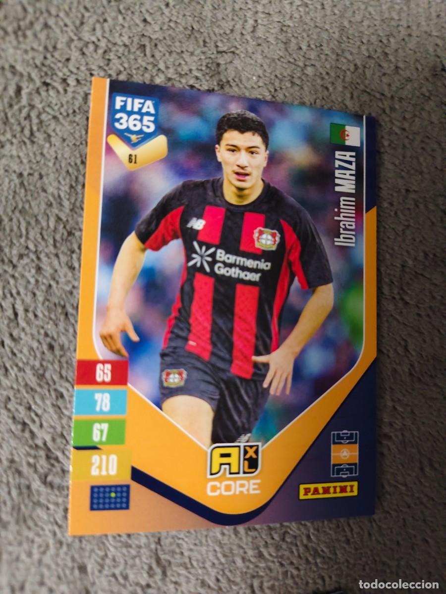 Football Stickers: 61 365 ADRENALYN 26 27 IBRAHIM MAZA BAYER LEVERKUSEN BASE CARD CORE 2026 2027 FIFA PANINI AAV