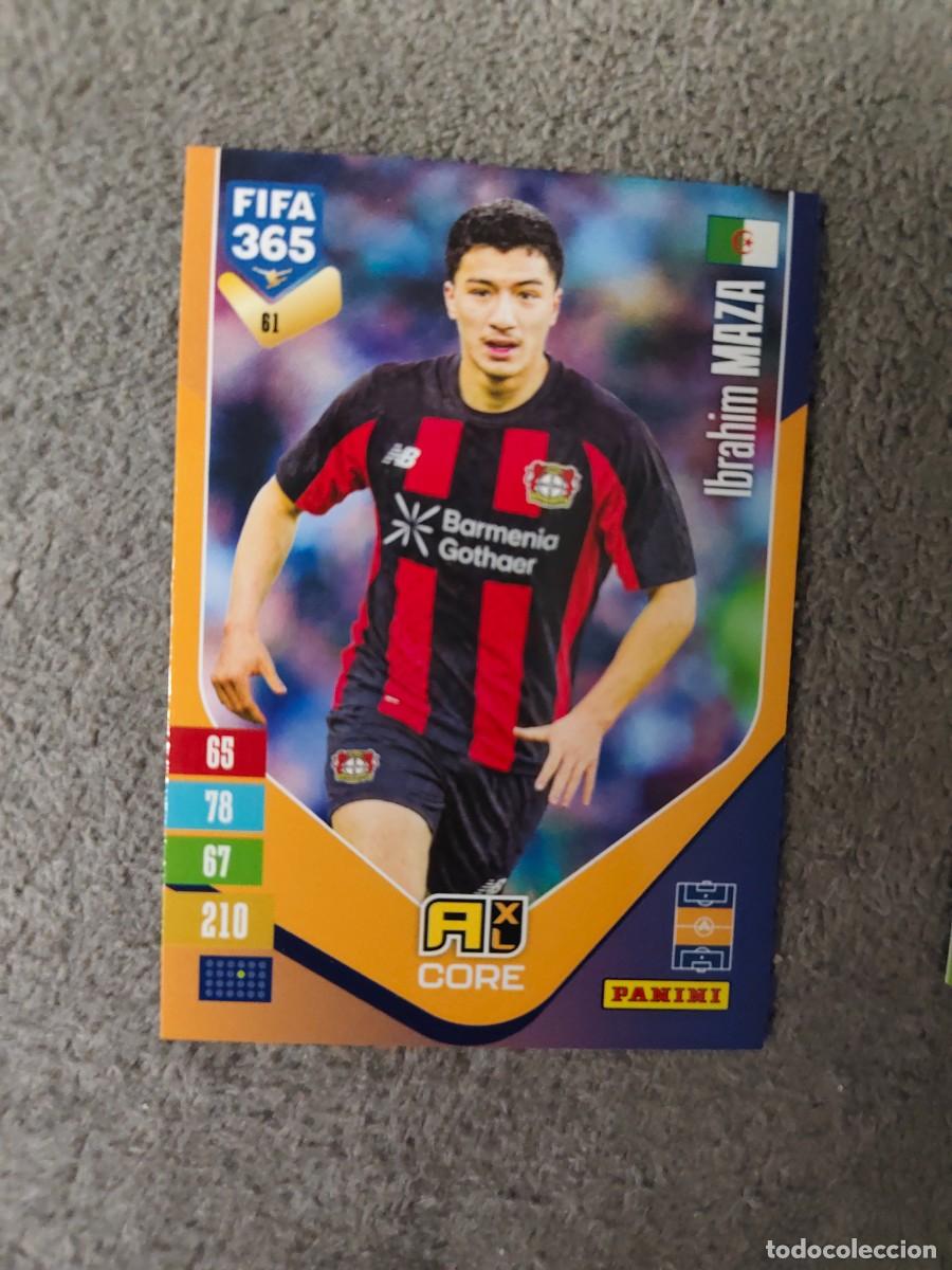 Cromos de f&uacute;tbol: 61 365 ADRENALYN 26 27 IBRAHIM MAZA BAYER LEVERKUSEN BASE CARD CORE 2026 2027 FIFA PANINI AAV