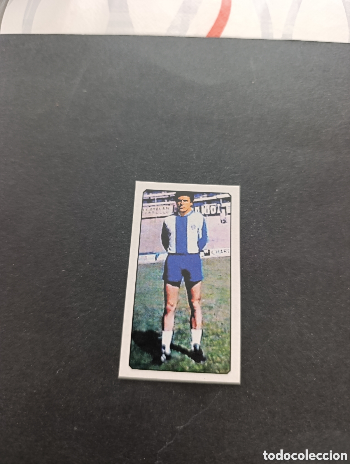 Cromos de f&uacute;tbol: Cromo Abad RCD Espa&ntilde;ol Liga Este 77 78, ampliaci&oacute;n de la colecci&oacute;n.