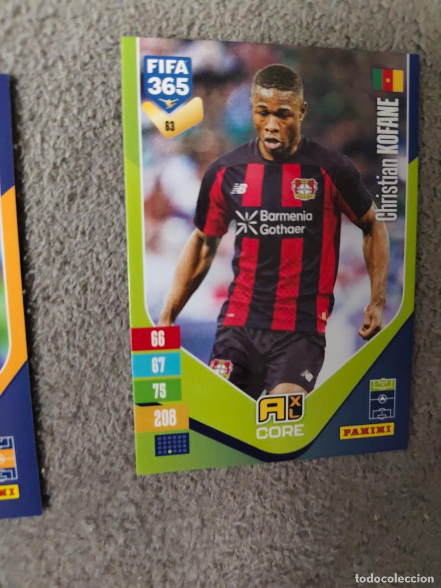 Cromos de f&uacute;tbol: 63 365 ADRENALYN 26 27 CHRISTIAN KOFANE BAYER LEVERKUSEN BASE CARD CORE 2026 2027 FIFA PANINI AAV