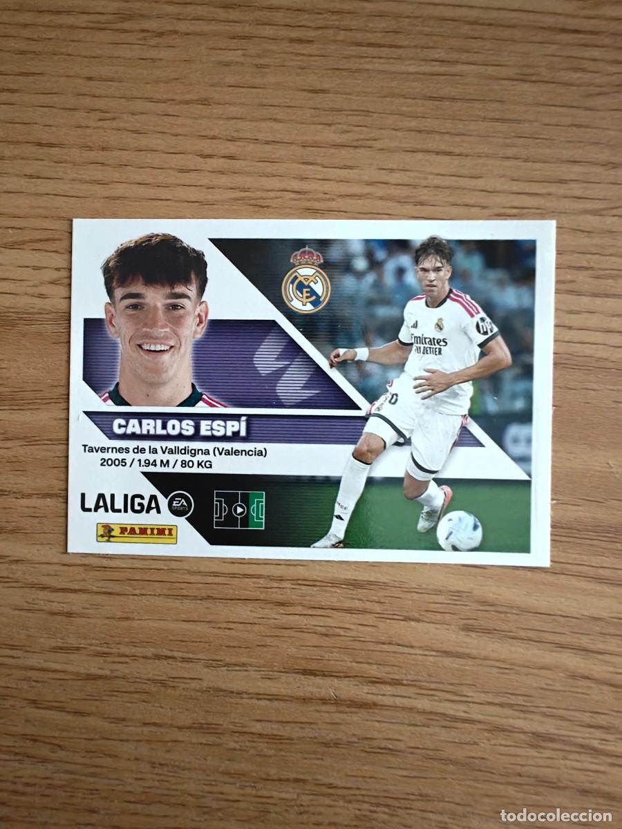 Cromos de f&uacute;tbol: Carlos Espi 17 BIS Liga Este 26 27 Coloca Real Madrid 2 Edicion 2026 2027
