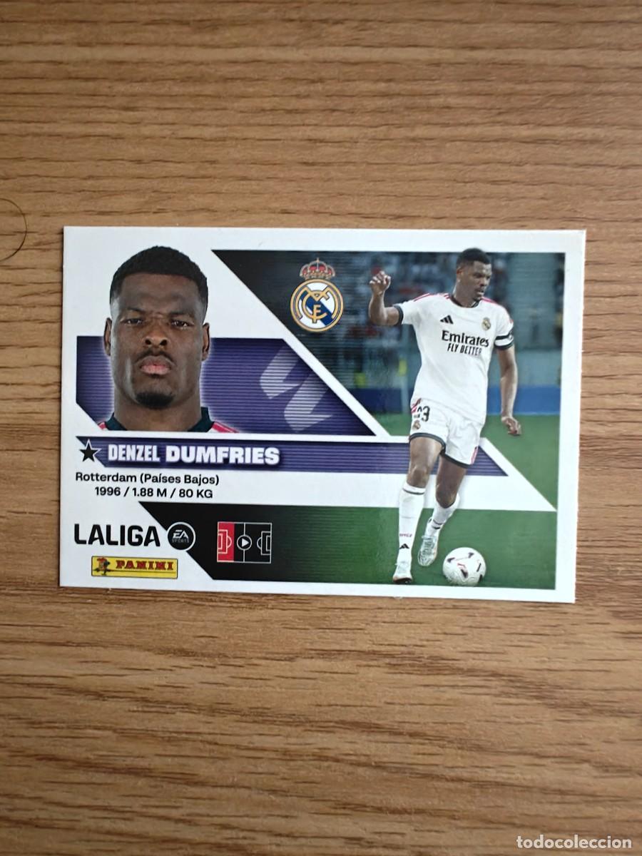 Cromos de f&uacute;tbol: Dumfries 3 Liga Este 26 27 &Uacute;ltimos Fichajes Real Madrid 2 Edicion 2026 2027