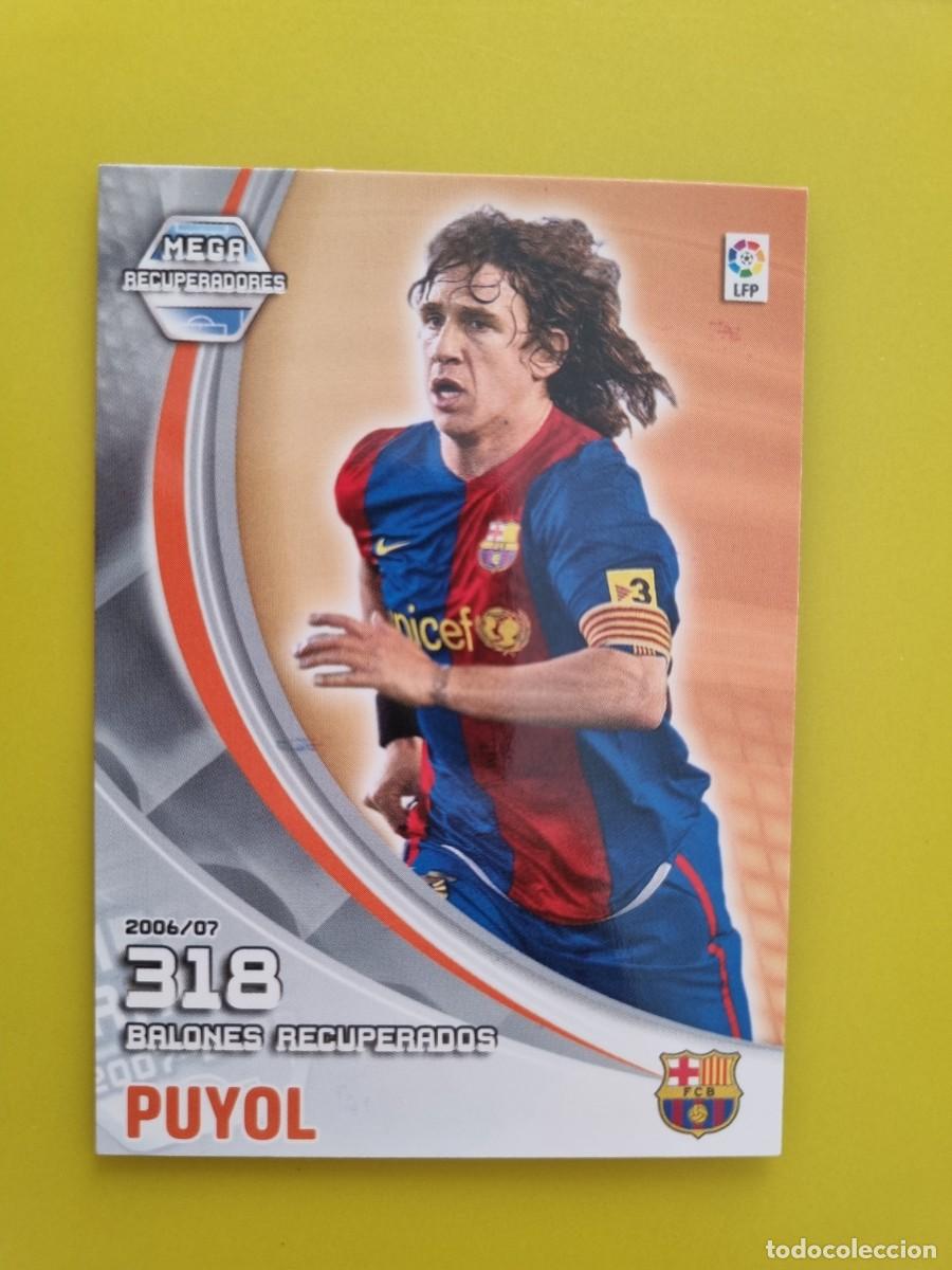 Cromos de f&uacute;tbol: CROMO FUTBOL MEGACRACKS 367 PUYOL FC BARCELONA MEGA ESTRELLAS 07 08 2007 2008 AR1026