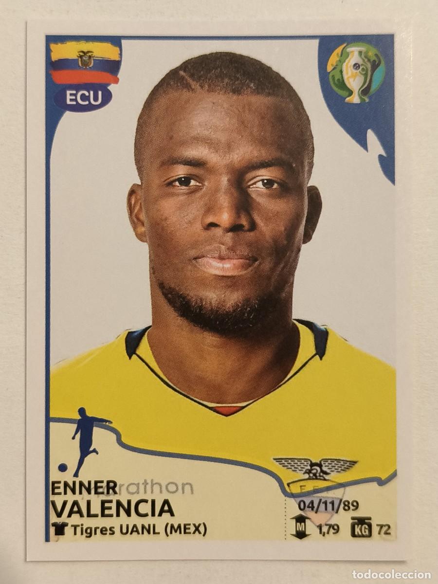 Cromos de f&uacute;tbol: #281 ENNER VALENCIA (ECUADOR) COPA AMERICA BRASIL 2019 PANINI