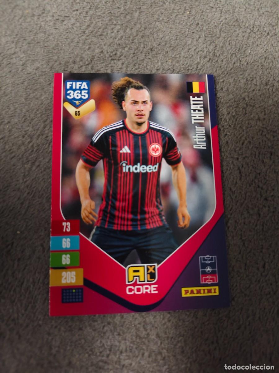 Cromos de f&uacute;tbol: 65 365 ADRENALYN 26 27 ARTHUR THEATE EINTRACHT FRANKFURT BASE CARD CORE 2026 2027 FIFA PANINI AAV