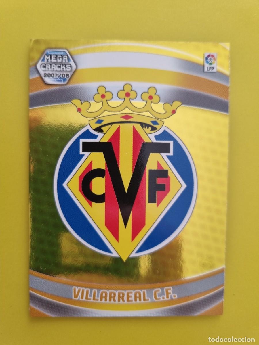 Cromos de f&uacute;tbol: CROMO FUTBOL MEGACRACKS 325 VILLARREAL CF ESCUDO 07 08 2007 2008 AR1026