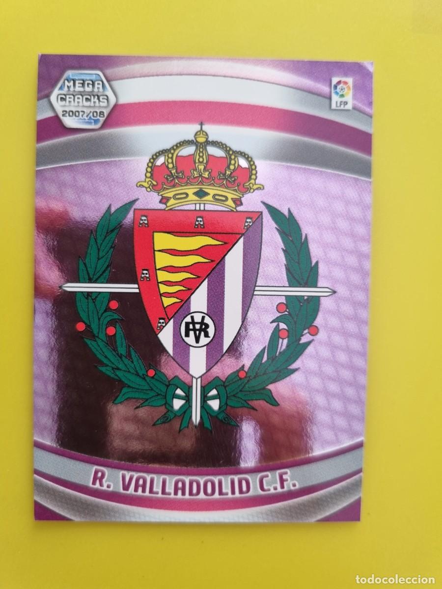 Cromos de Futebol: CROMO FUTBOL MEGACRACKS ESCUDO 307 REAL VALLADOLID CF 07 08 2007 2008 AR1026