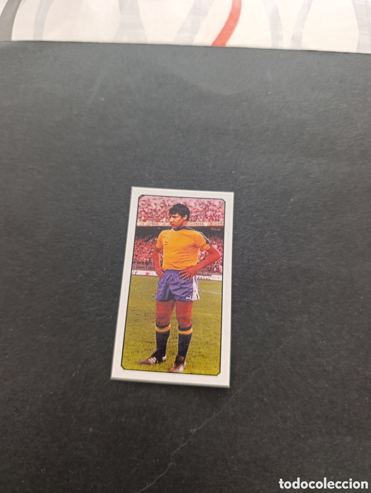 Cromos de Futebol: Cromo Ortigosa C&aacute;diz CF Liga Este 77 78, ampliaci&oacute;n de la colecci&oacute;n.