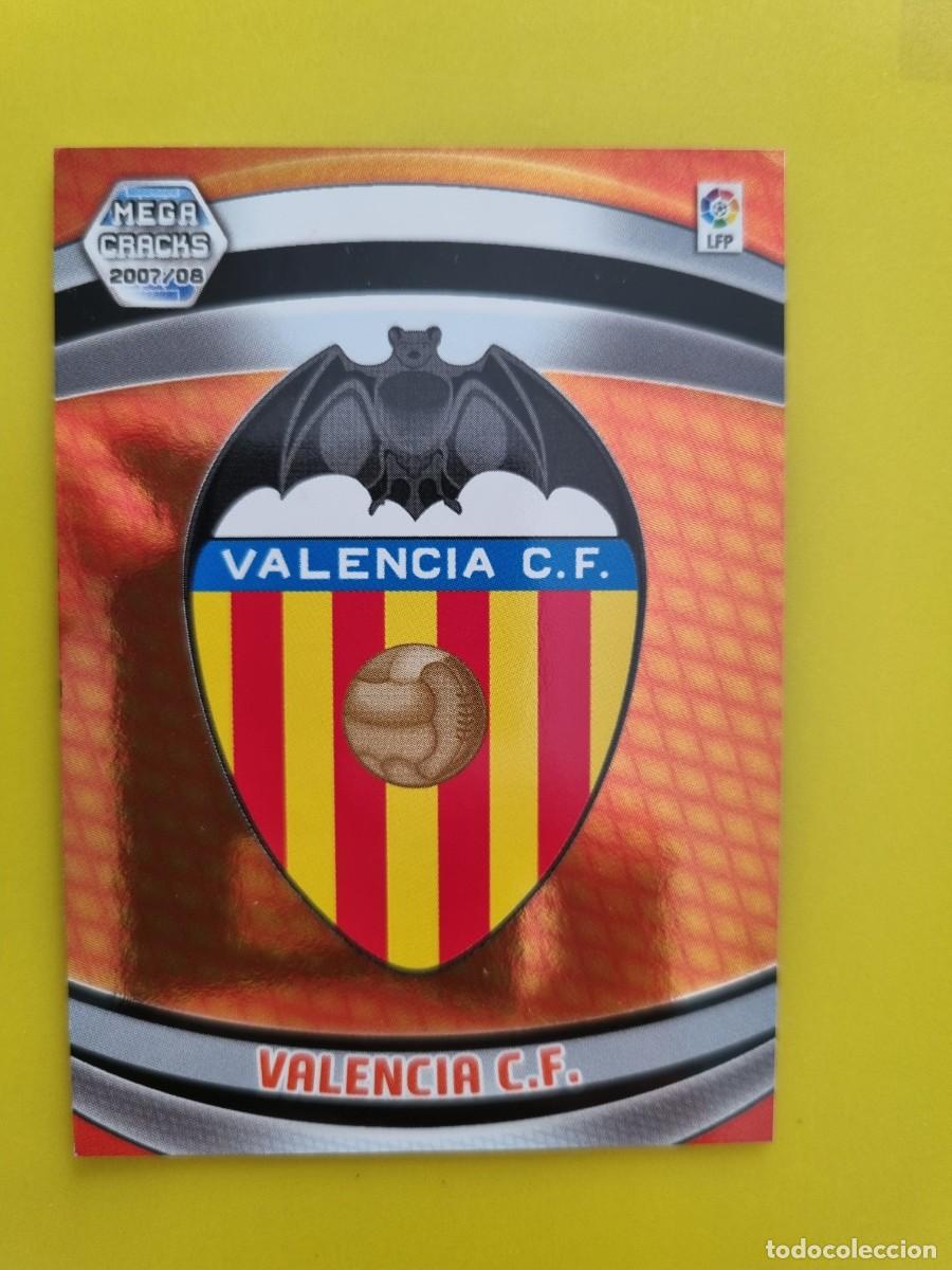 Cromos de Futebol: CROMO FUTBOL MEGACRACKS ESCUDO 289 VALENCIA CF 07 08 2007 2008 AR1026