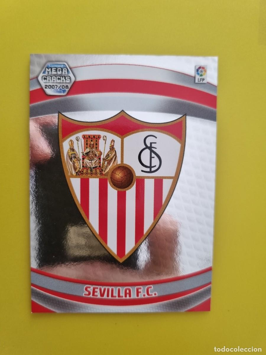 Figurine di Calcio: CROMO FUTBOL MEGACRACKS ESCUDO 271 SEVILLA FC 07 08 2007 2008 AR1026