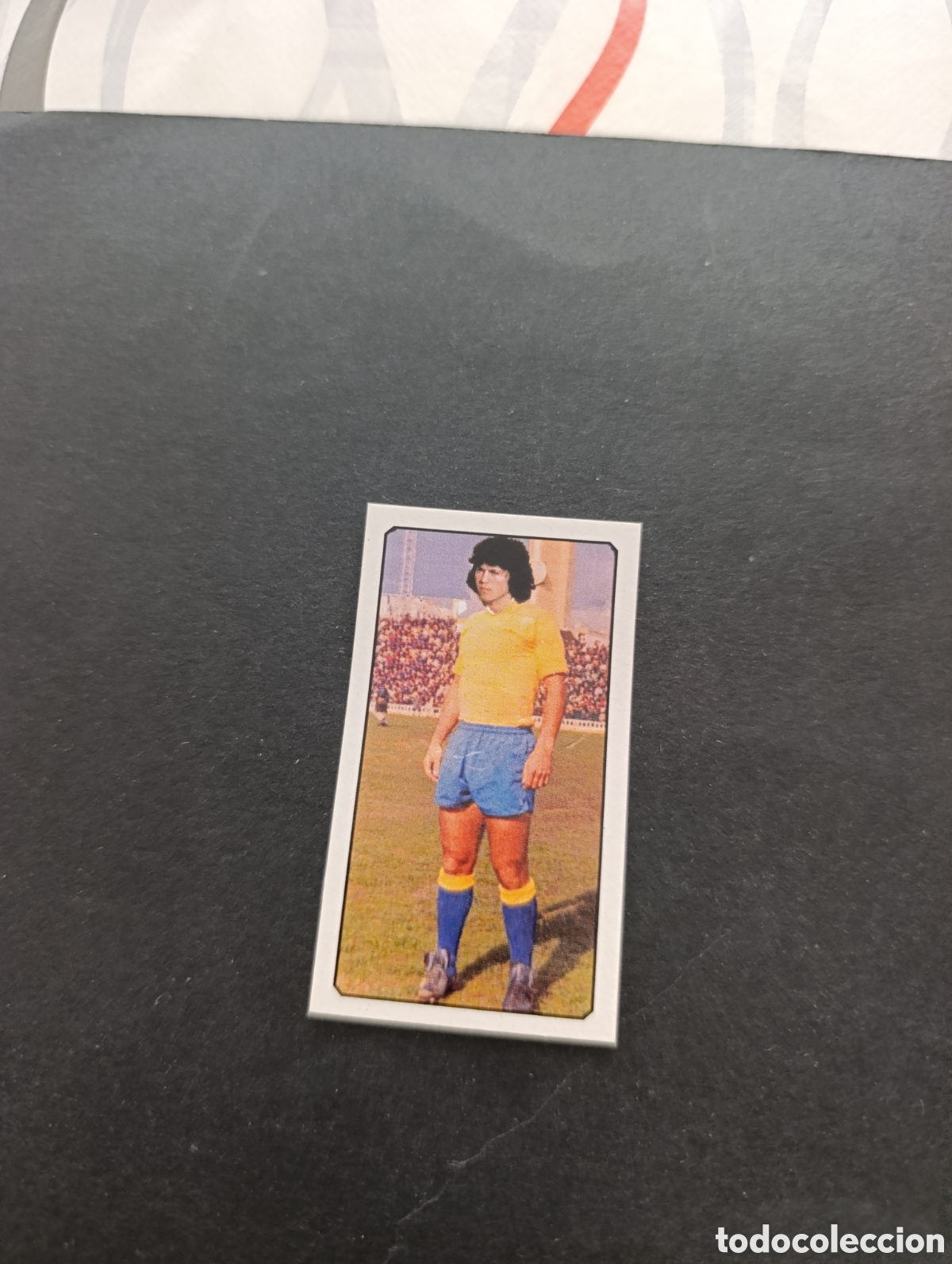 Cartes &agrave; collectionner de Football: Cromo Hermida C&aacute;diz CF Liga Este 77 78, ampliaci&oacute;n de la colecci&oacute;n.