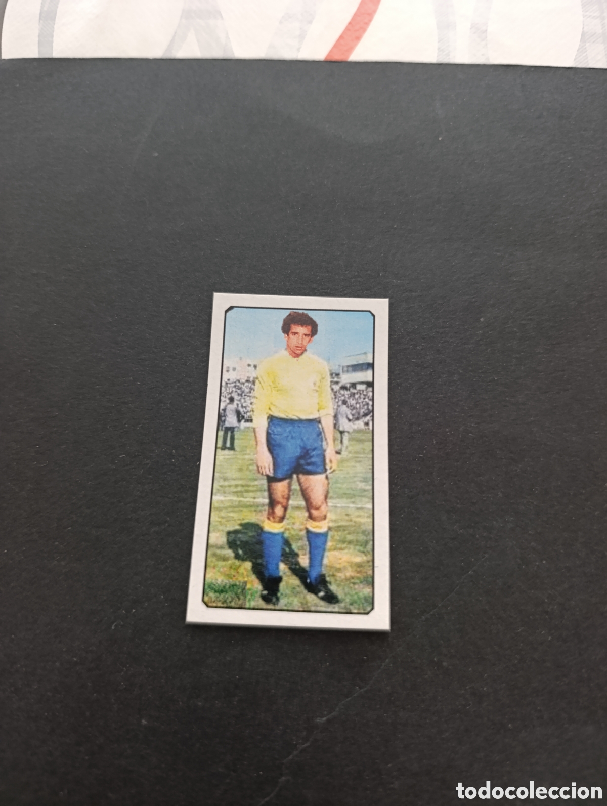 Cartes &agrave; collectionner de Football: Cromo Pedrito C&aacute;diz CF Liga Este 77 78, ampliaci&oacute;n de la colecci&oacute;n.