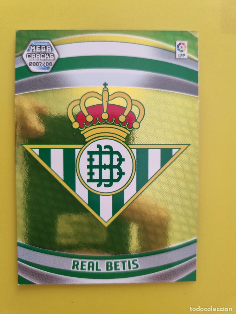 Cartes &agrave; collectionner de Football: CROMO FUTBOL MEGACRACKS ESCUDO 73 REAL BETIS 07 08 2007 2008 AR1026