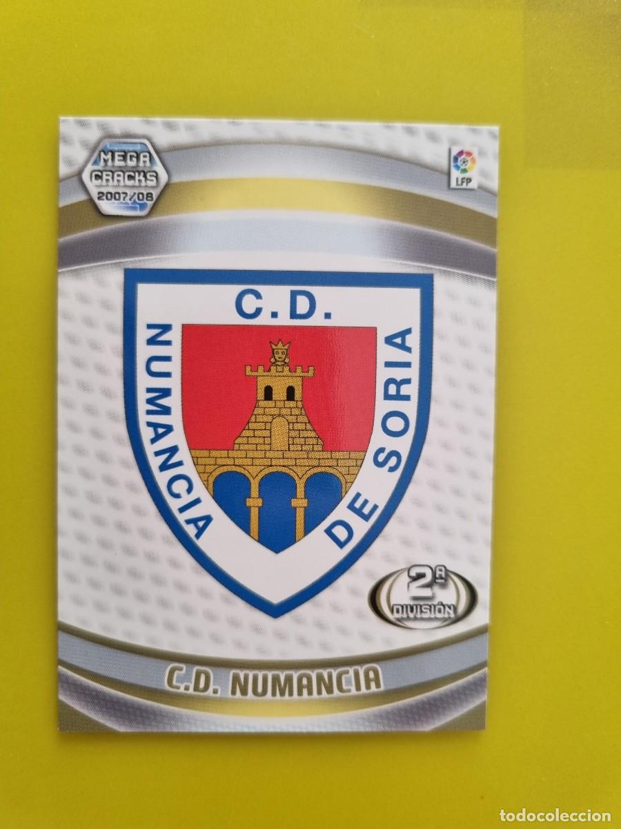 Cromos de f&uacute;tbol: CROMO FUTBOL MEGACRACKS ESCUDO 422 CD NUMANCIA 07 08 2007 2008 AR1026