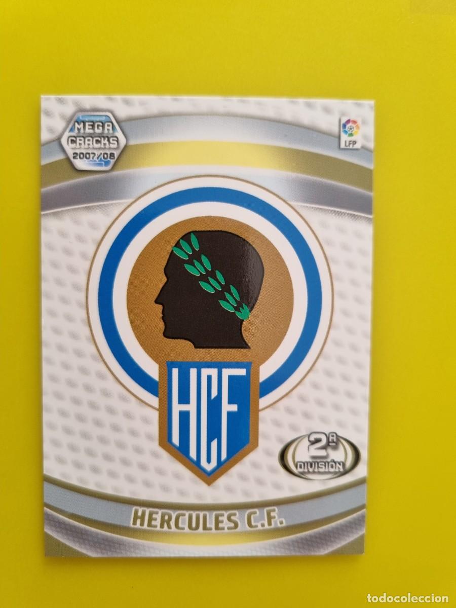 Cromos de f&uacute;tbol: CROMO FUTBOL MEGACRACKS ESCUDO 430 HERCULES CF 07 08 2007 2008 AR1026