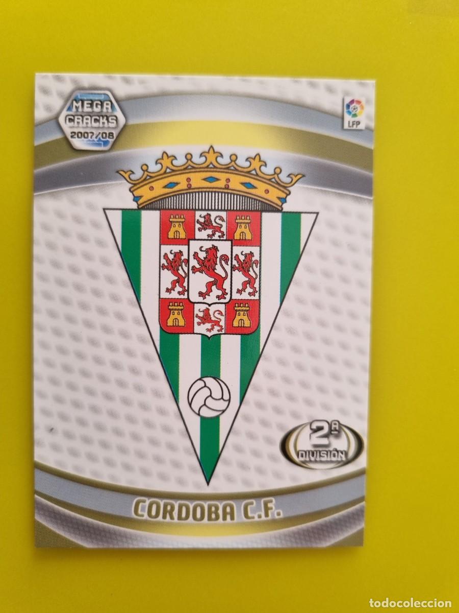 Cromos de f&uacute;tbol: CROMO FUTBOL MEGACRACKS ESCUDO 433 CORDOBA CF 07 08 2007 2008 AR1026