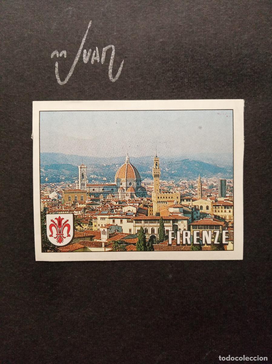 Cromos de f&uacute;tbol: N&ordm; 12 CIUDAD FIRENZE FLORENCIA ITALY⚽ PANINI &reg; FIFA WORLD CUP 1990 MUNDIAL ITALIA 90 SIN PEGAR NUNCA