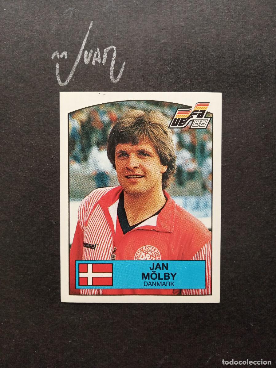 Cromos de Futebol: 115 M&Ouml;LBY DINAMARCA LIVERPOOL DANMARK ⚽ PANINI &reg; UEFA EURO 1988 EUROCOPA 88 ALEMANIA SIN PEGAR NUNCA