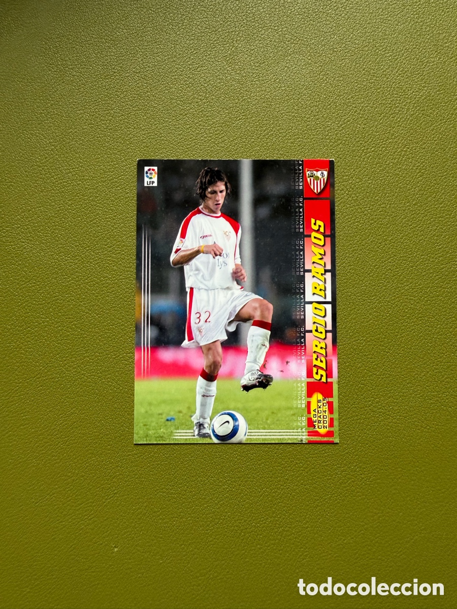 Cromos de f&uacute;tbol: Sergio Ramos Megacracks 04/05 275 bis Sevilla Rookie