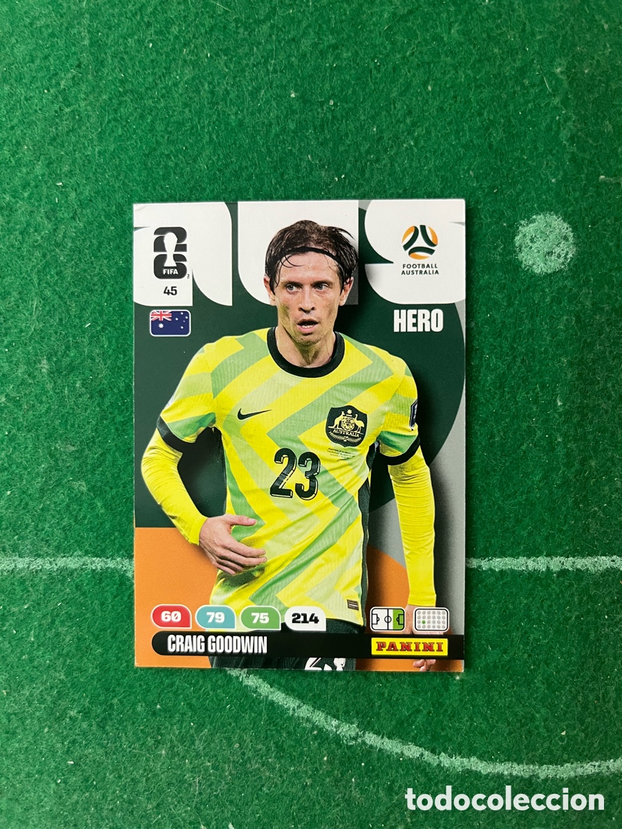 Cromos de f&uacute;tbol: 45 CRAIG GOODWIN AUSTRALIA ADRENALYN MUNDIAL 2026 PANINI
