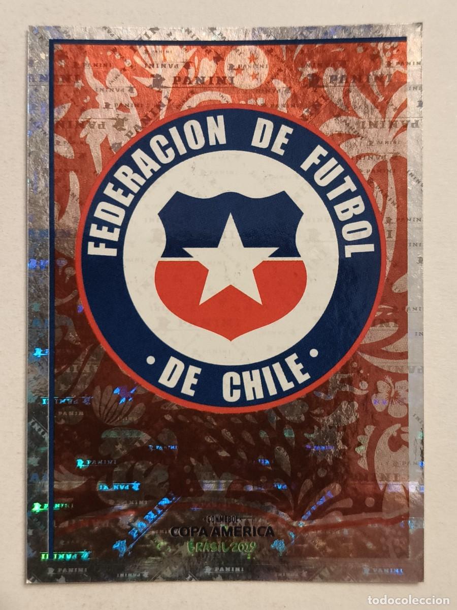 Cromos de f&uacute;tbol: #305 ESCUDO (CHILE) COPA AMERICA BRASIL 2019 PANINI