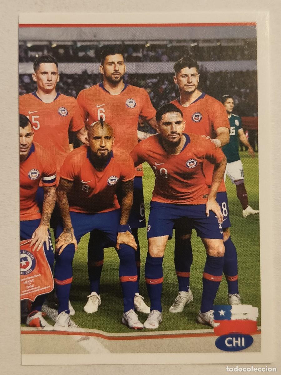 Cromos de f&uacute;tbol: #307 ALINEACION (CHILE) COPA AMERICA BRASIL 2019 PANINI