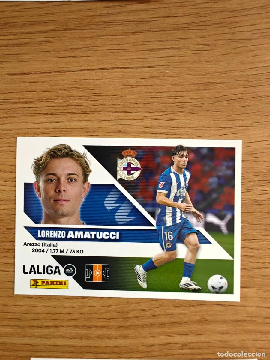 Cromos de f&uacute;tbol: Amatucci 22 Liga Este 26 27 &Uacute;ltimos Fichajes Real Club Deportivo 3 Edicion 2026 2027