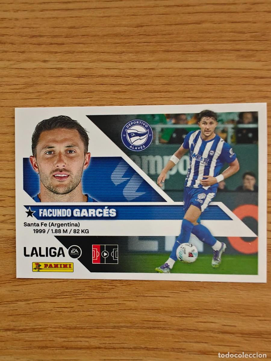 Cromos de f&uacute;tbol: Garc&eacute;s 8 Bis Coloca Liga Este 26 27 Deportivo Alav&eacute;s 2026 2027