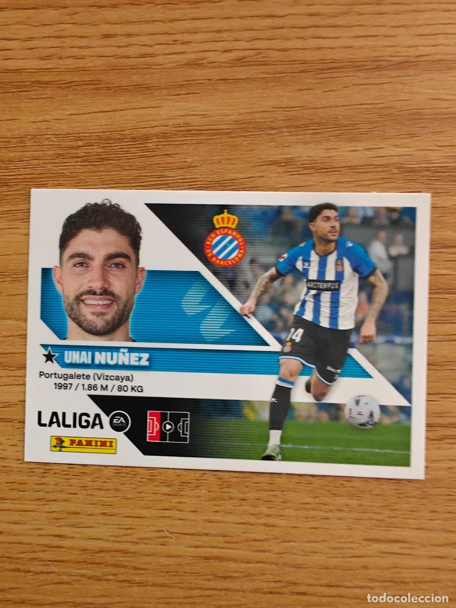 Cromos de f&uacute;tbol: N&uacute;&ntilde;ez 27 Liga Este 26 27 &Uacute;ltimos Fichajes RCD Espanyol 3 Edicion 2026 2027