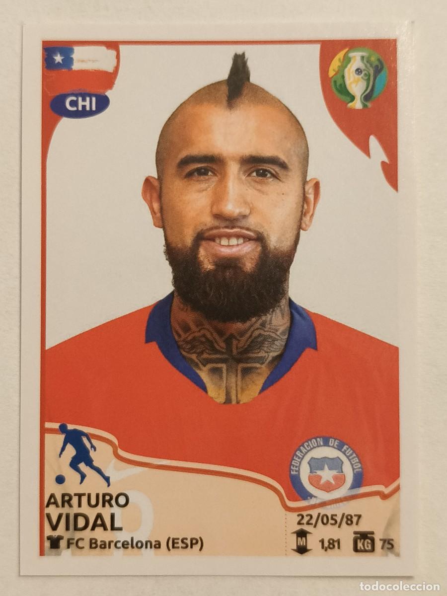 Cromos de f&uacute;tbol: #317 VIDAL (CHILE) COPA AMERICA BRASIL 2019 PANINI