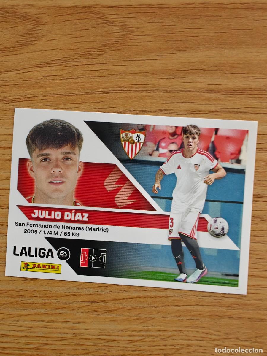 Cromos de f&uacute;tbol: Julio Diaz 8 Bis Coloca Liga Este 26 27 Sevilla FC 2026 2027