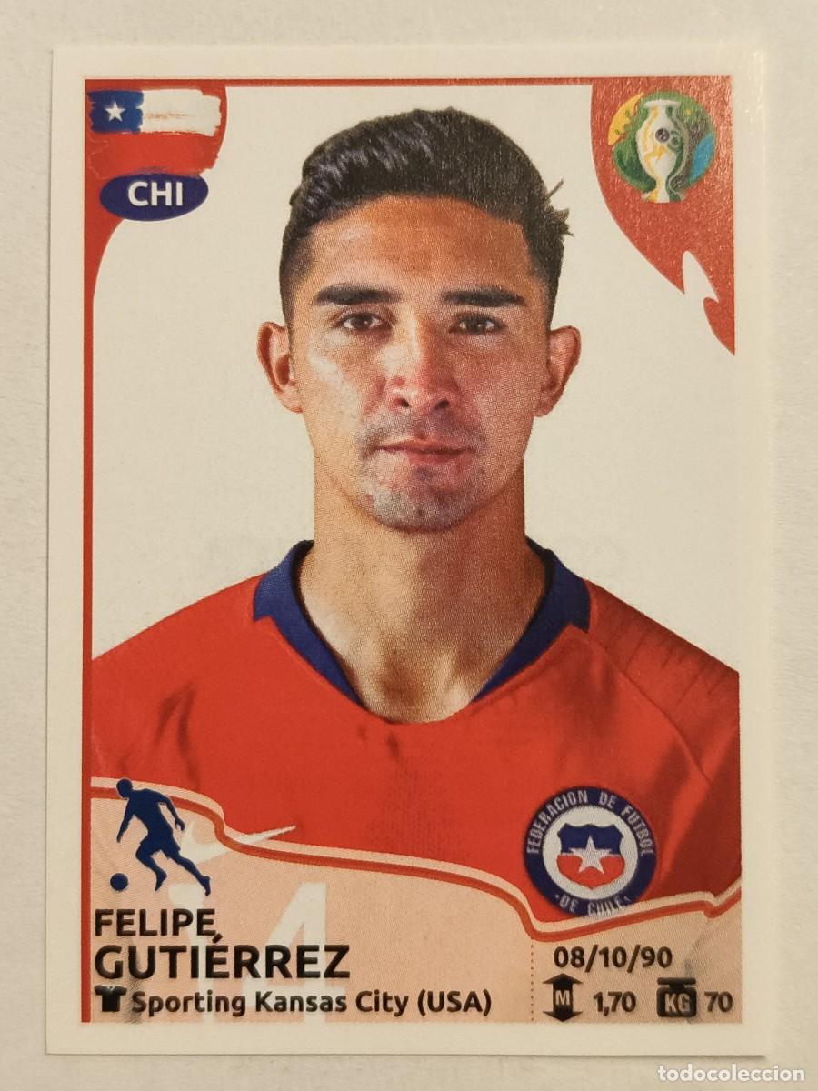 Fu&szlig;ball-Sticker: #320 GUTIERREZ (CHILE) COPA AMERICA BRASIL 2019 PANINI
