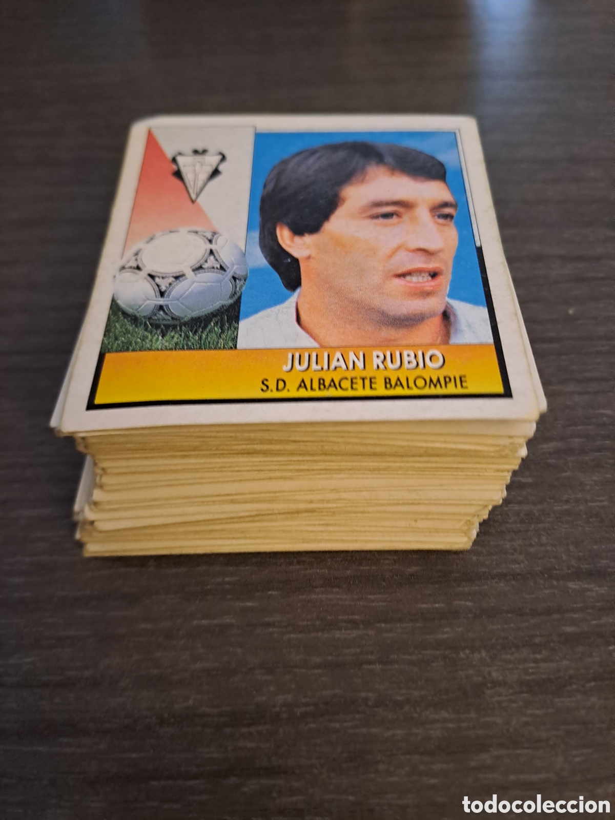 Figurine di Calcio: LOTE LIGA ESTE 92-93 &ndash; 86 CROMOS SIN REPETIR Lote de 86 cromos diferentes de la colecci&oacute;n Liga Este