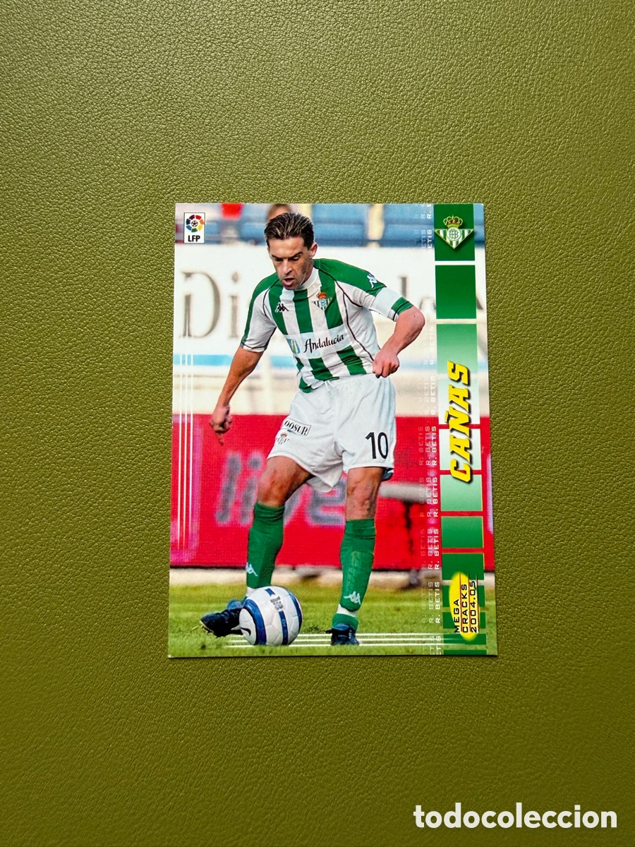 Football Stickers: Ca&ntilde;as 82 bis Megacracks 04/05 Betis