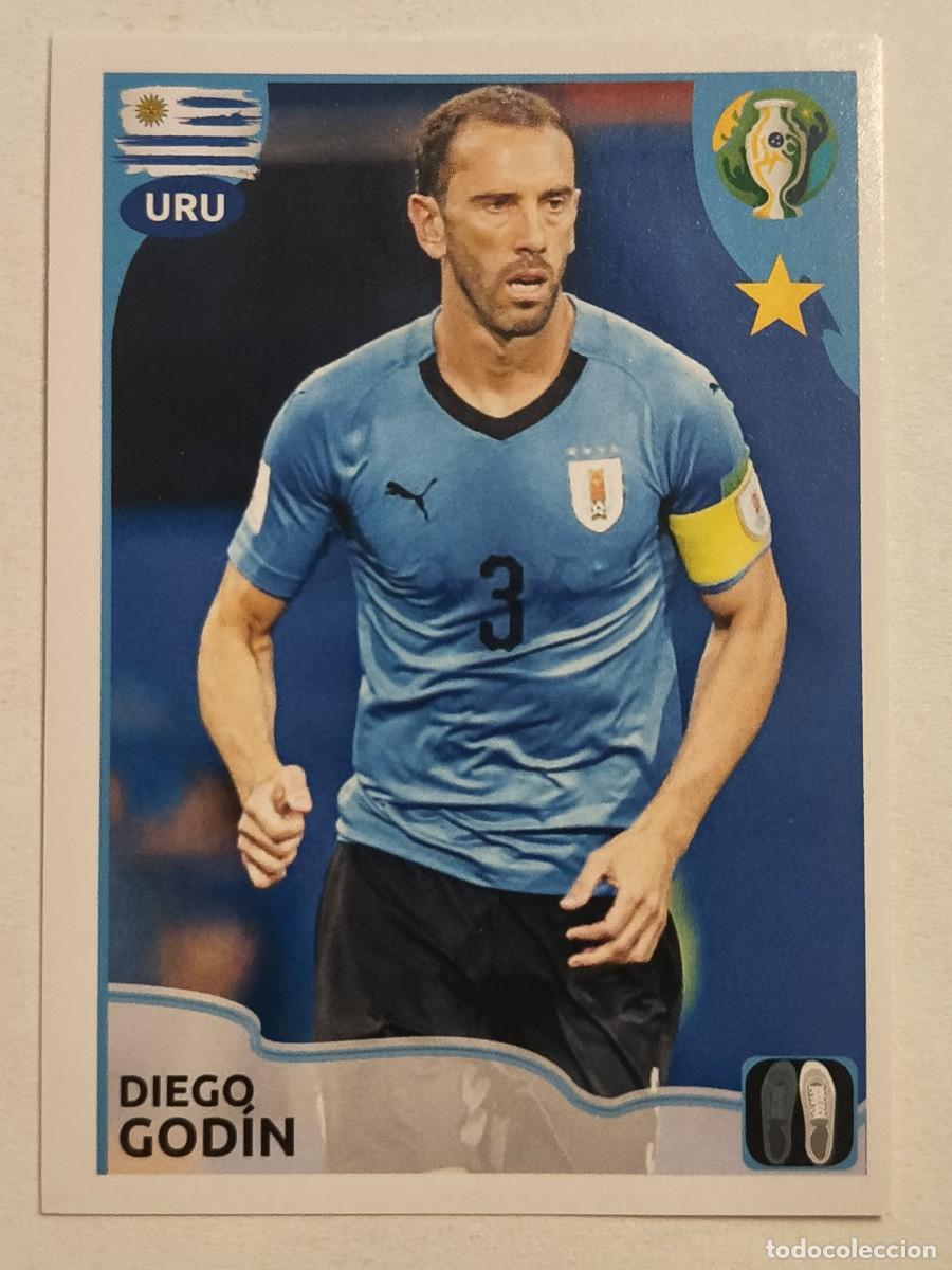 Football Stickers: #329 GODIN (URUGUAY) COPA AMERICA BRASIL 2019 PANINI