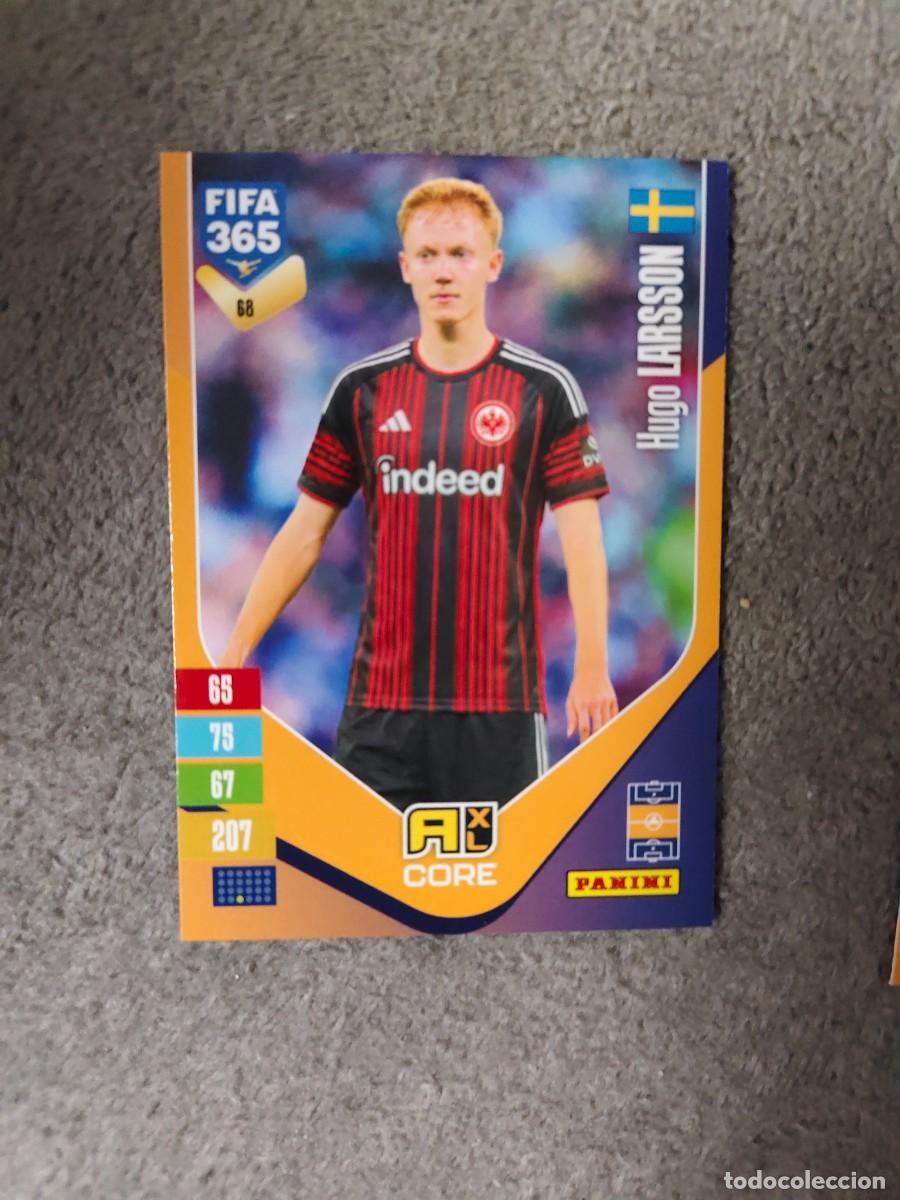 Football Stickers: 68 365 ADRENALYN 26 27 HUGO LARSSON EINTRACHT FRANKFURT BASE CARD CORE 2026 2027 FIFA PANINI AAV