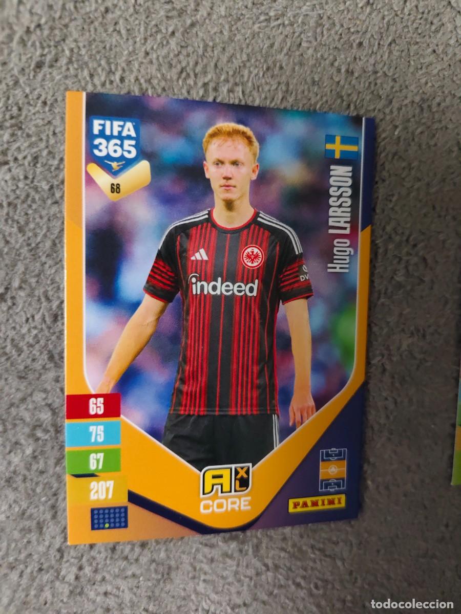 Football Stickers: 68 365 ADRENALYN 26 27 HUGO LARSSON EINTRACHT FRANKFURT BASE CARD CORE 2026 2027 FIFA PANINI AAV