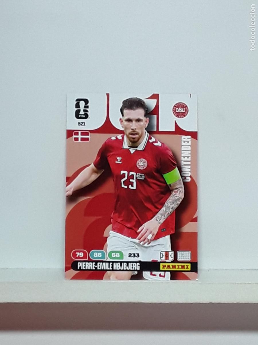 Football Stickers: ADRENALYN MUNDIAL 2026 WORLD CUP 26 ALBUM PANINI N 521 DINAMARCA PIERRE-EMILE HOJBJERG